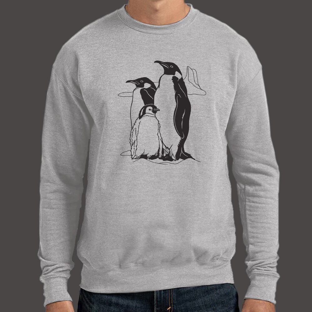 Penguin Family Illustration
