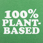 100% Plant Based Vegan Vegetarian Slogan