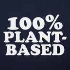 100% Plant Based Vegan Vegetarian Slogan
