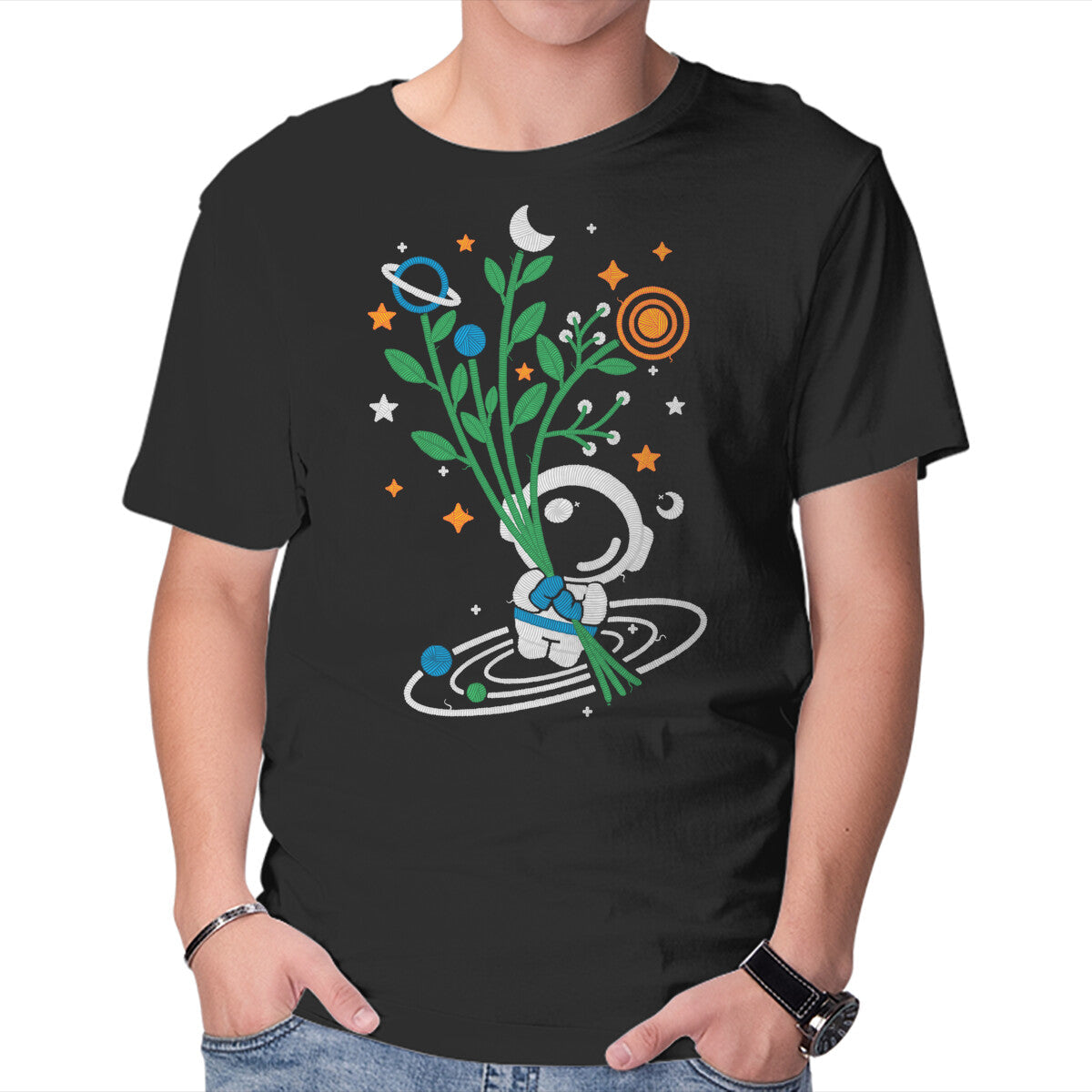 Astronaut Embroidery