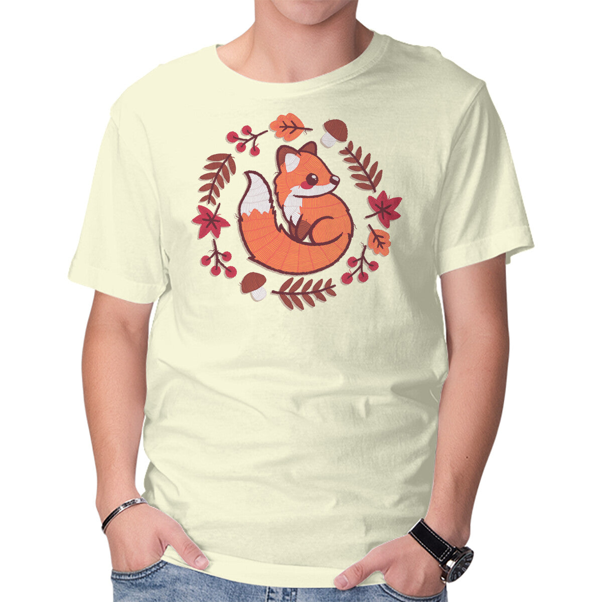 Fox Embroidery Patch