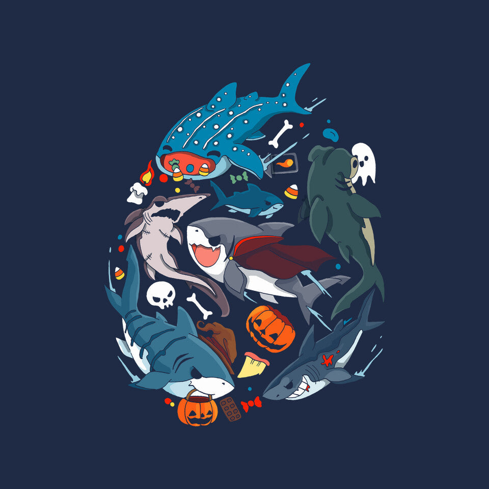 Halloween Sharks