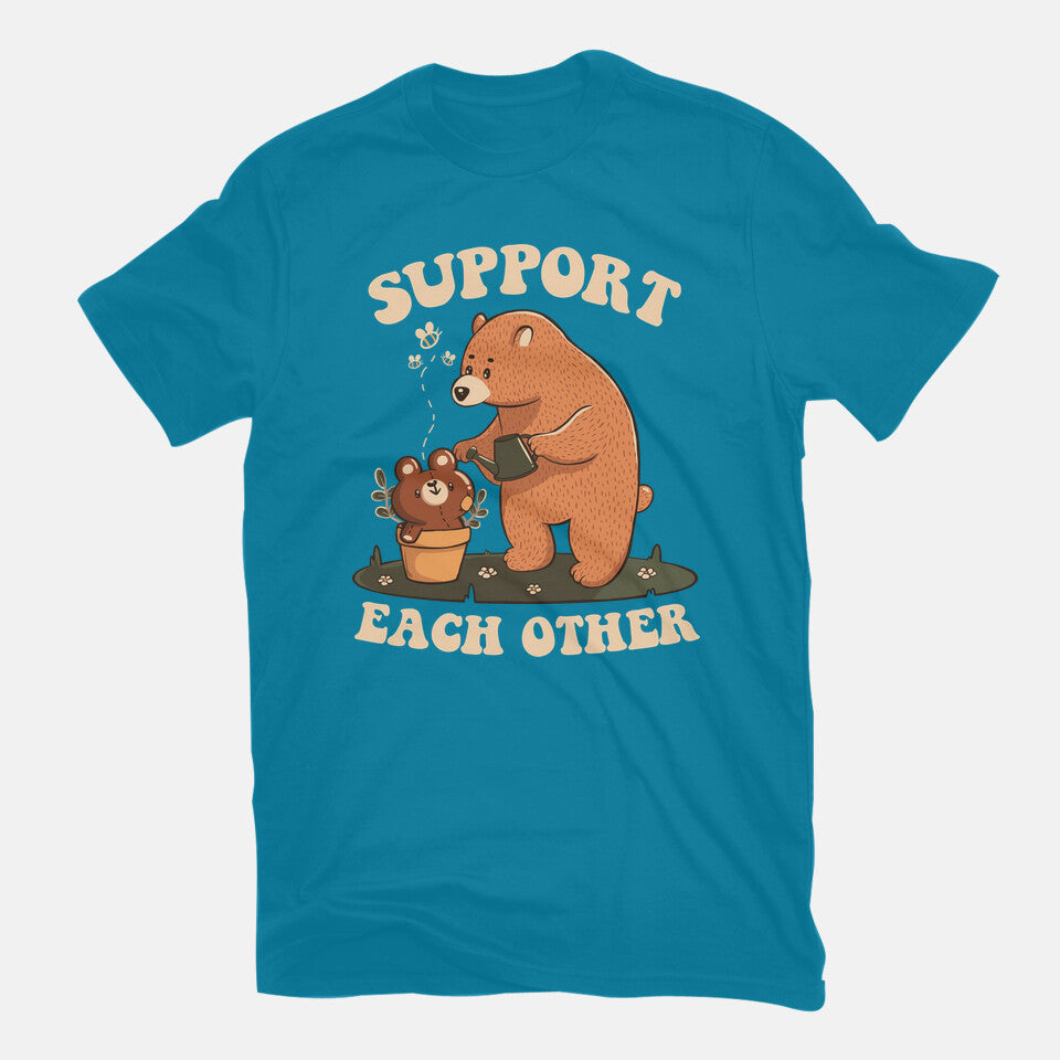 Support Each Other Lovely Bears