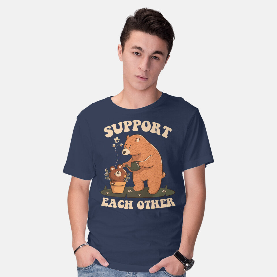 Support Each Other Lovely Bears