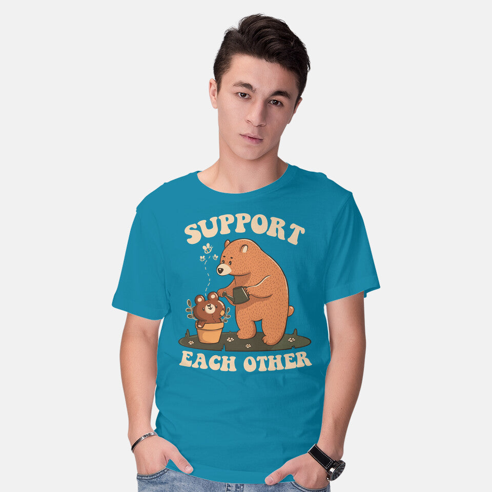 Support Each Other Lovely Bears