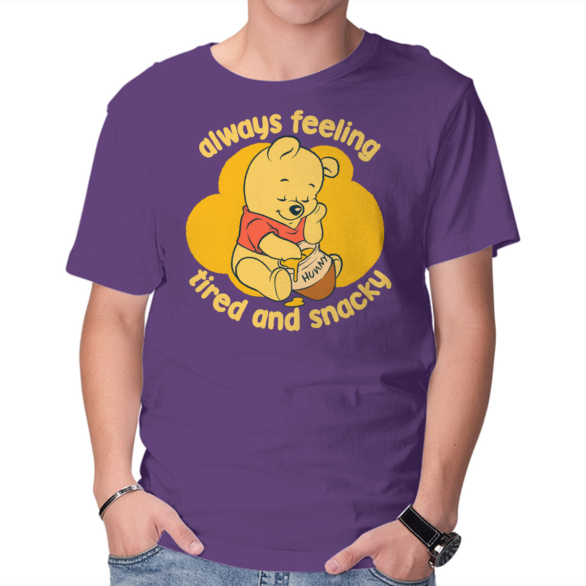 Cute Tired Snacky Bear