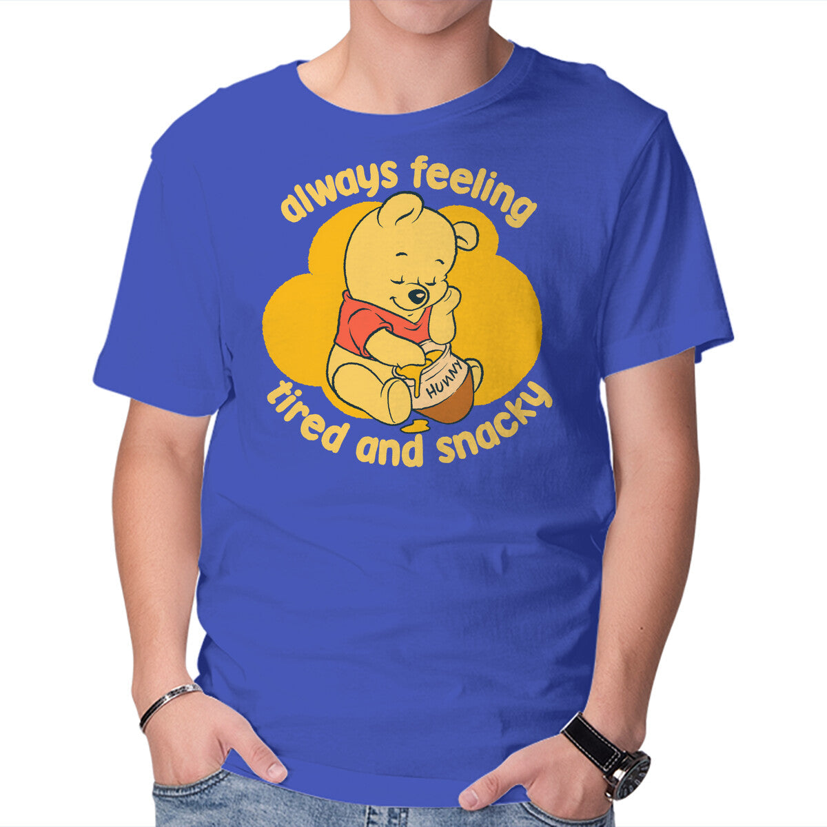 Cute Tired Snacky Bear