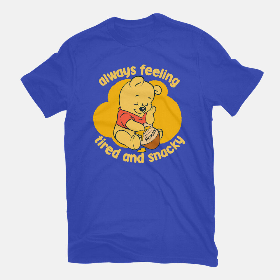 Cute Tired Snacky Bear