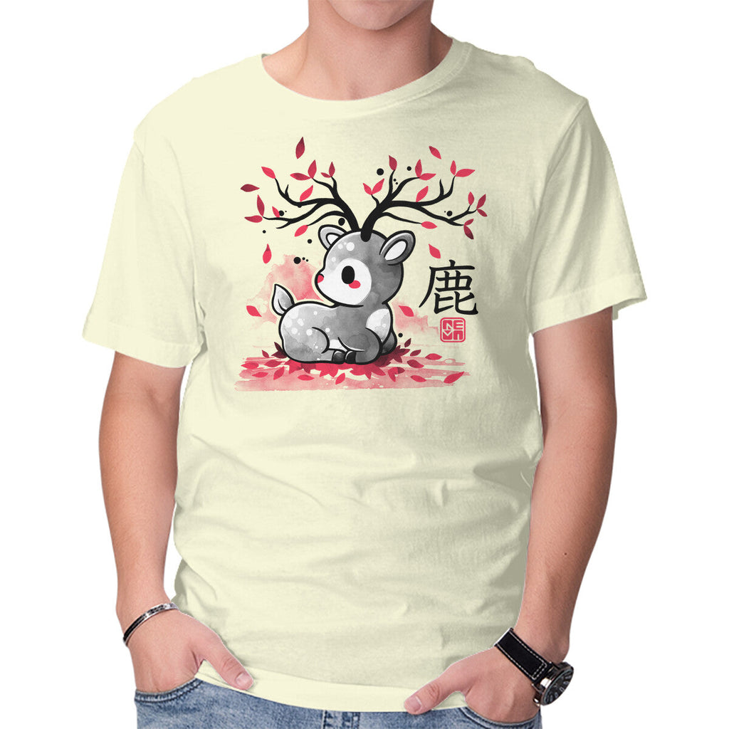 Japanese Deer In Autumn