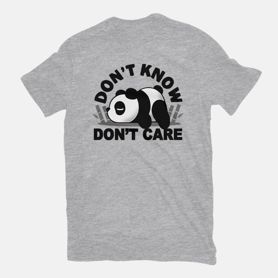 Don't Know Don't Care