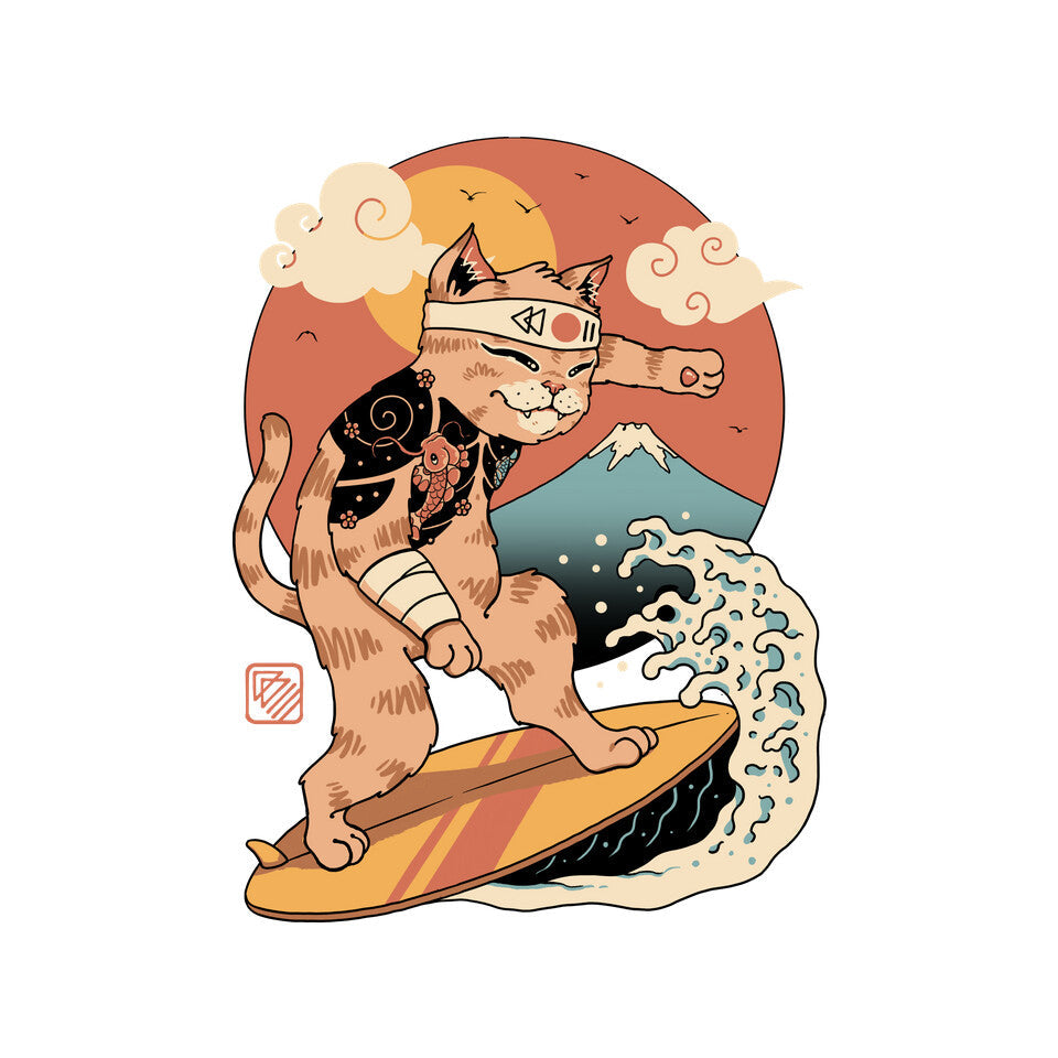 Meowster Surfer