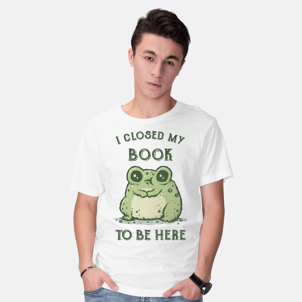 I Closed My Book To Be Here