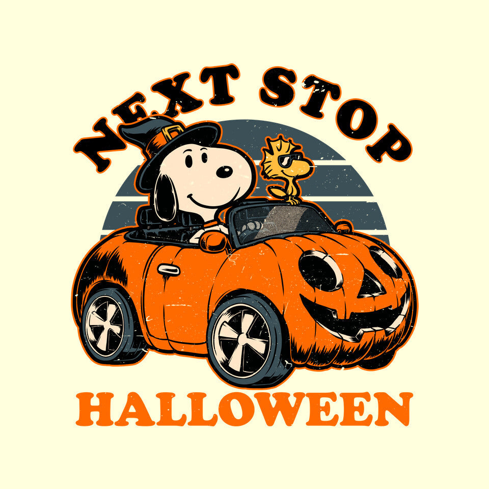 Spooky Beagle Car