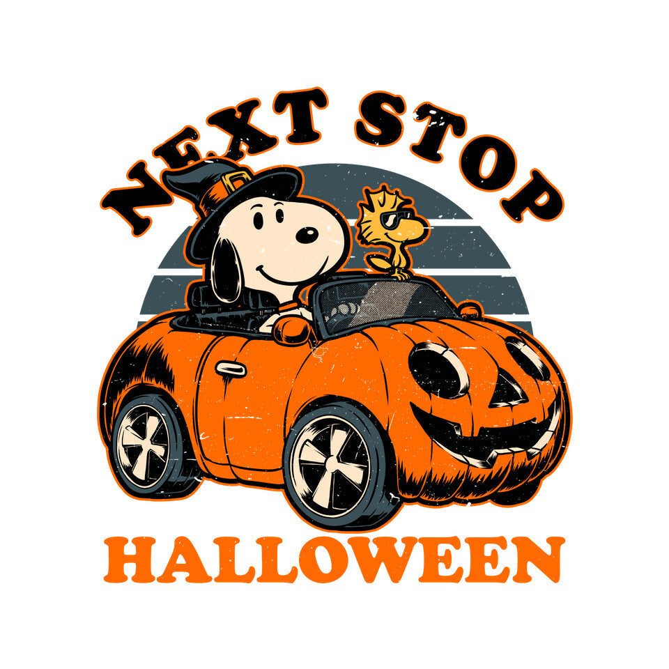 Spooky Beagle Car