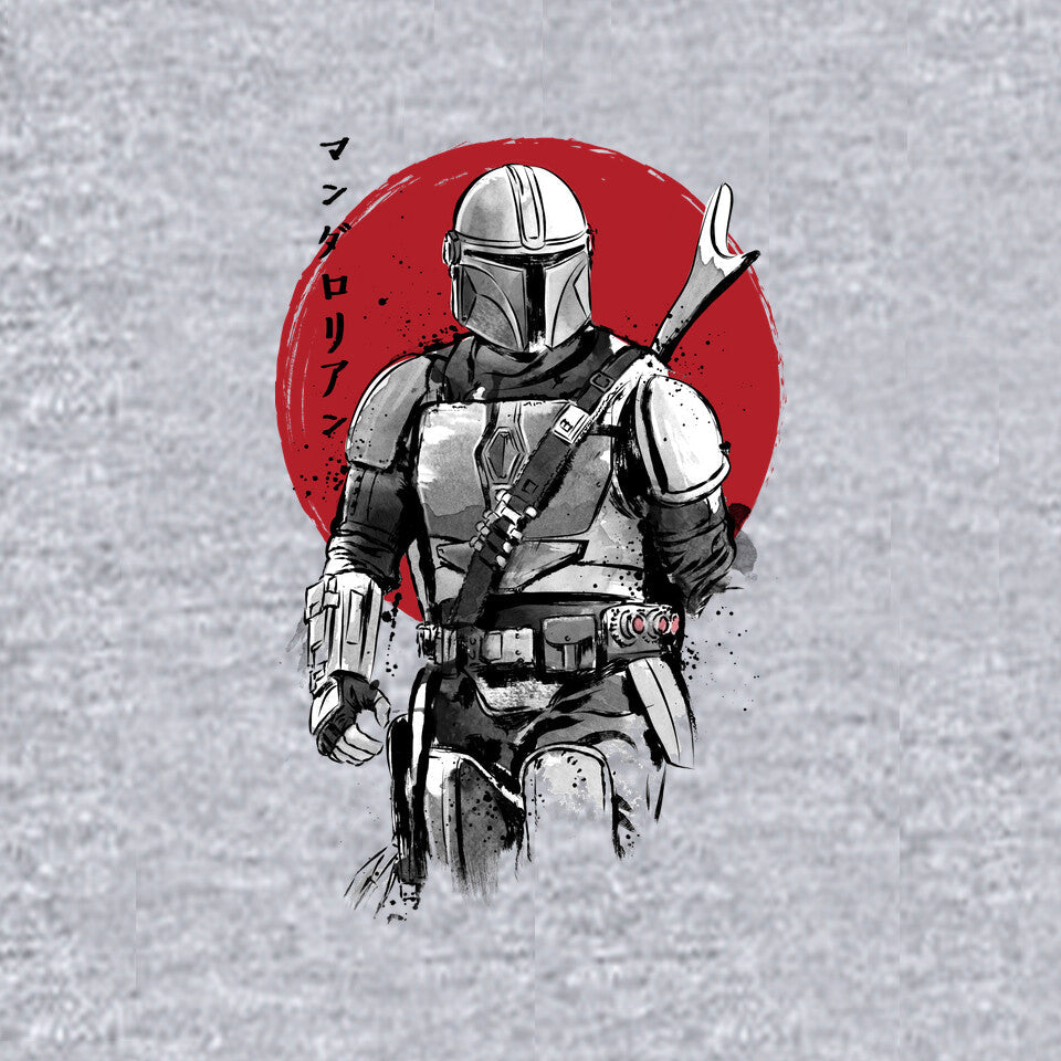 Mandalorian Bounty Hunter Sumi-e