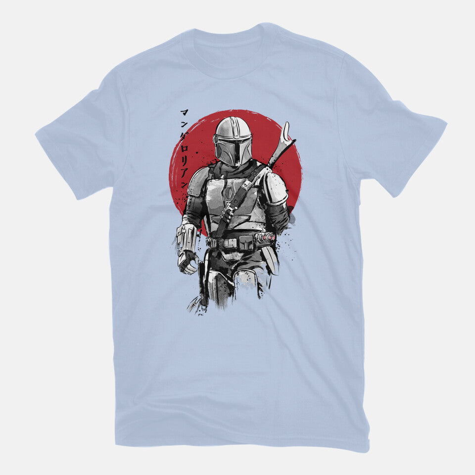 Mandalorian Bounty Hunter Sumi-e
