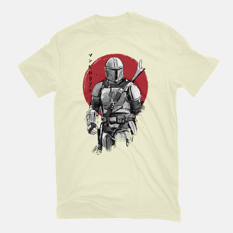 Mandalorian Bounty Hunter Sumi-e