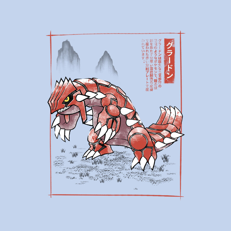 Groudon Sumi-E