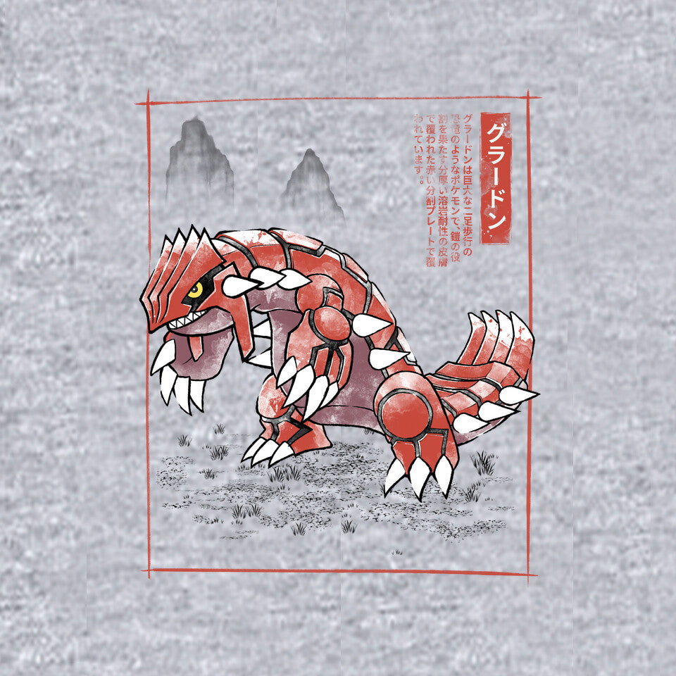 Groudon Sumi-E