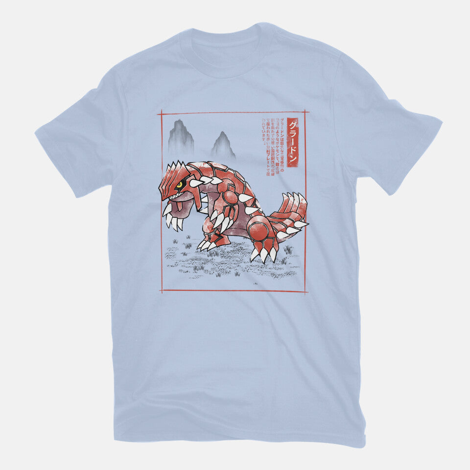 Groudon Sumi-E