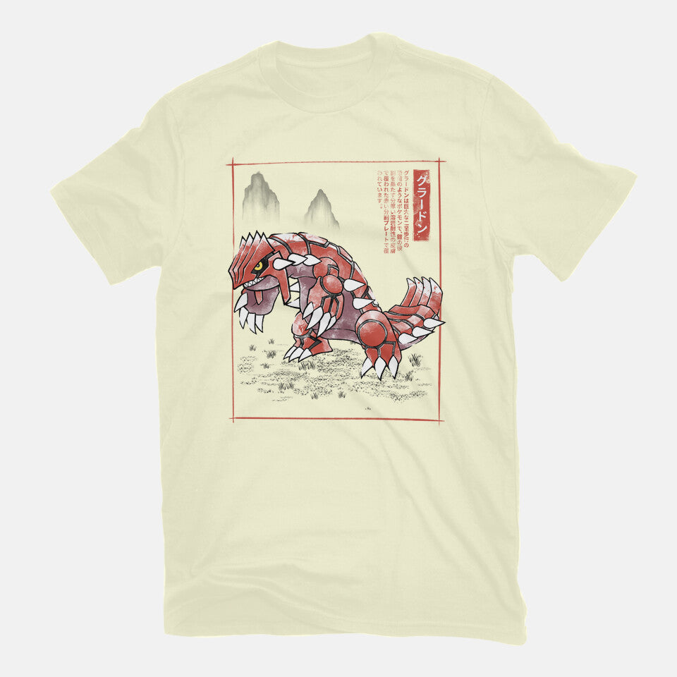 Groudon Sumi-E