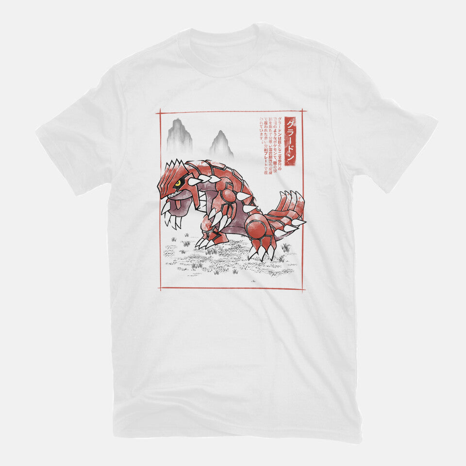 Groudon Sumi-E