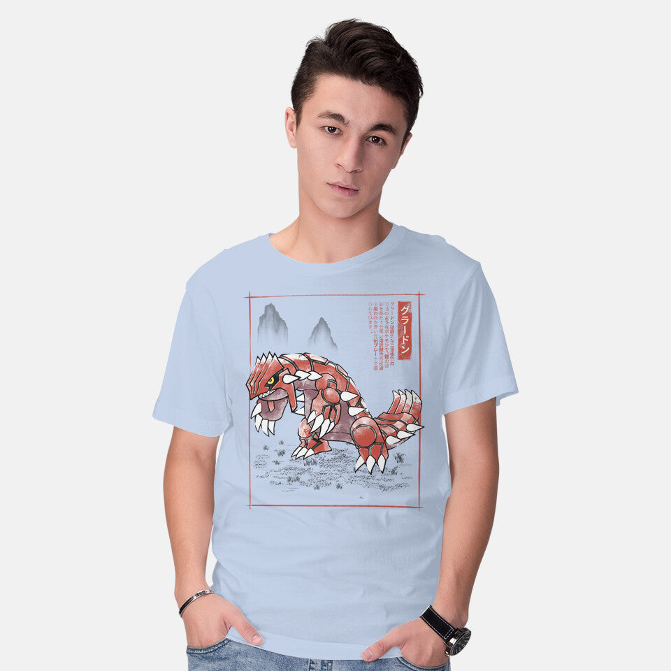 Groudon Sumi-E