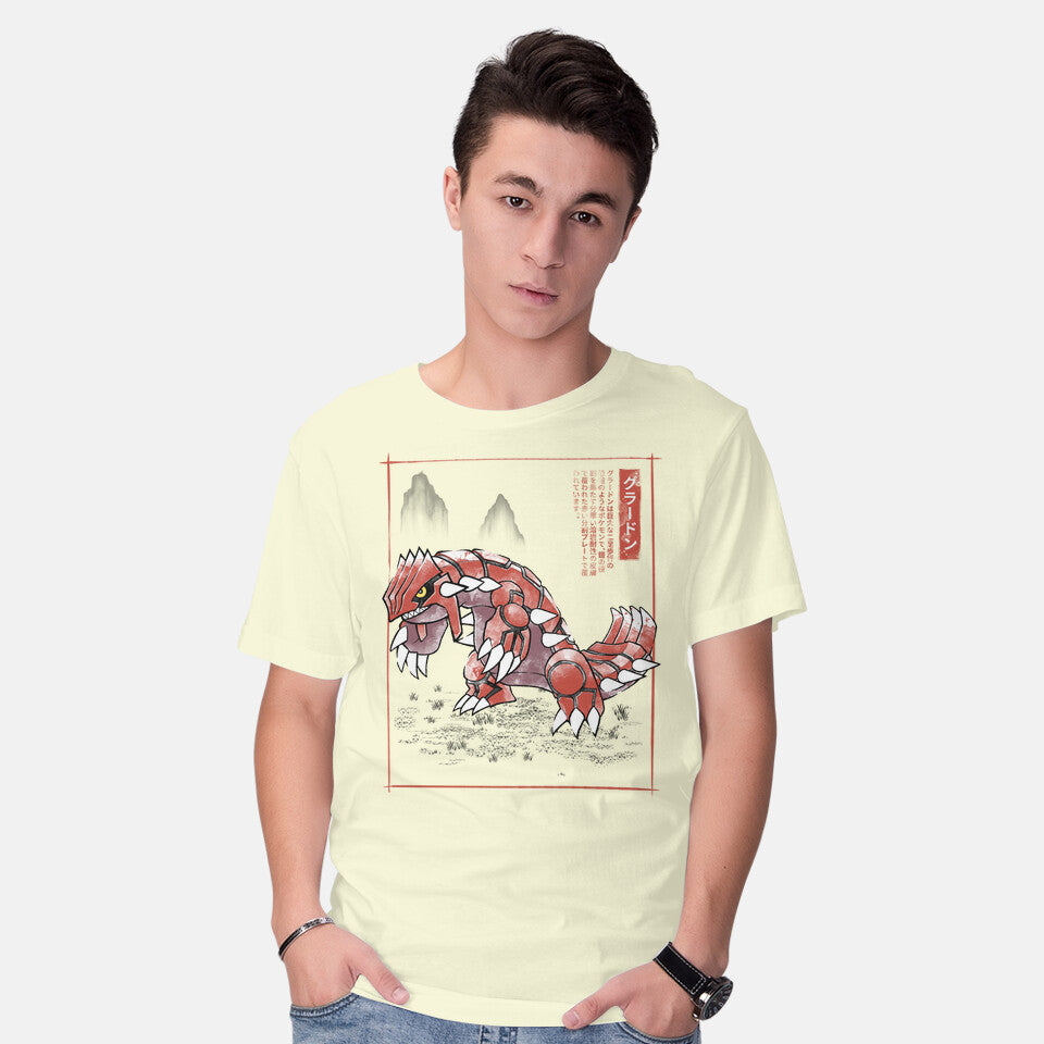 Groudon Sumi-E