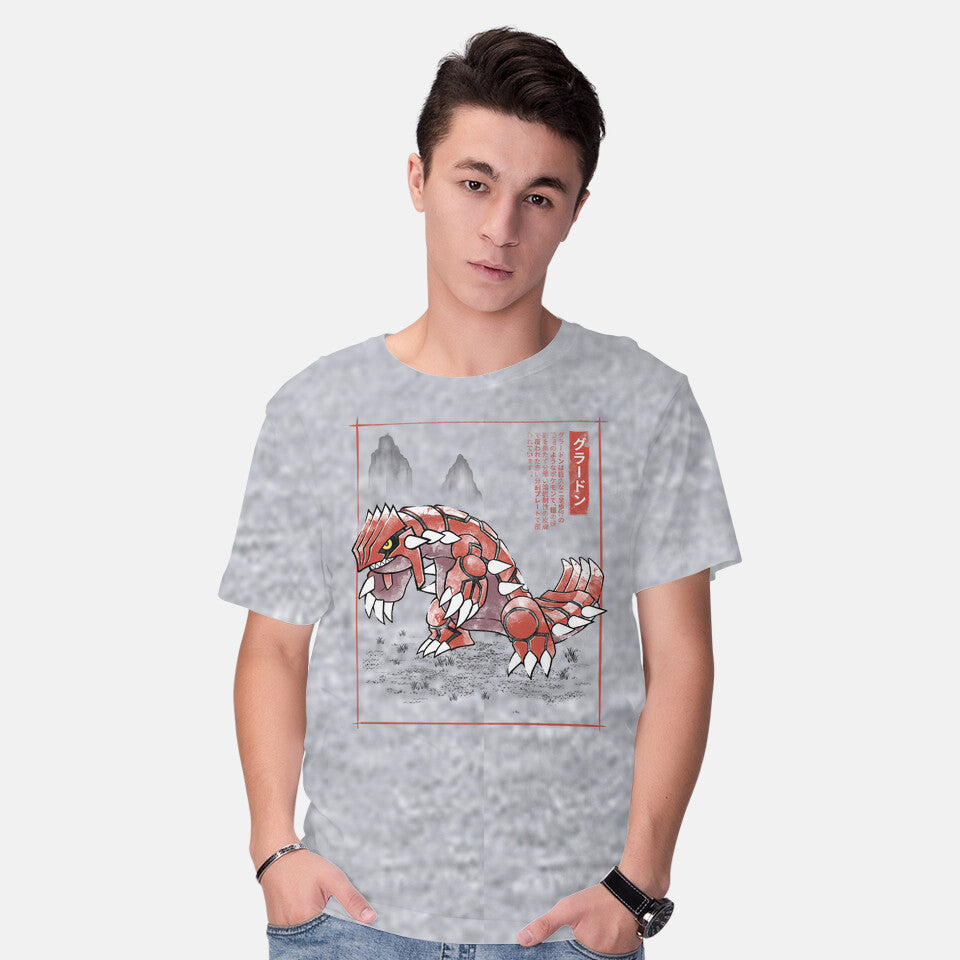 Groudon Sumi-E