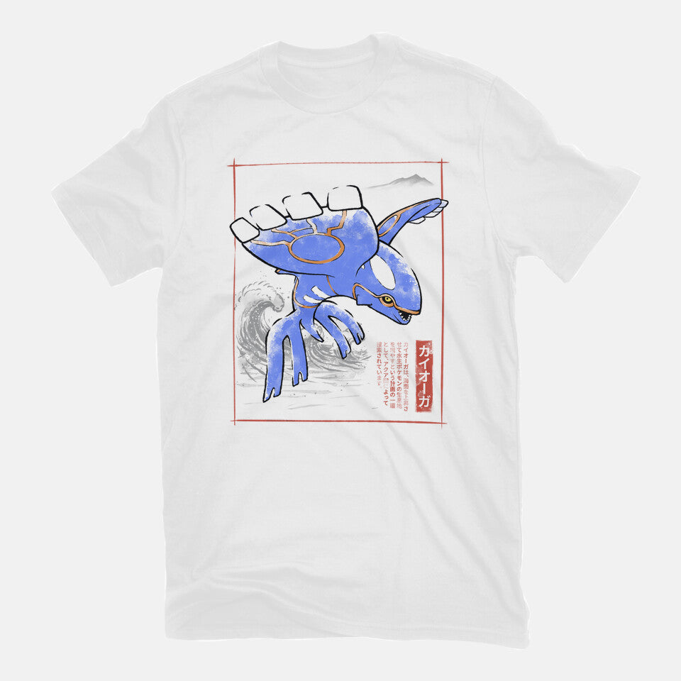 Kyogre Sumi-E