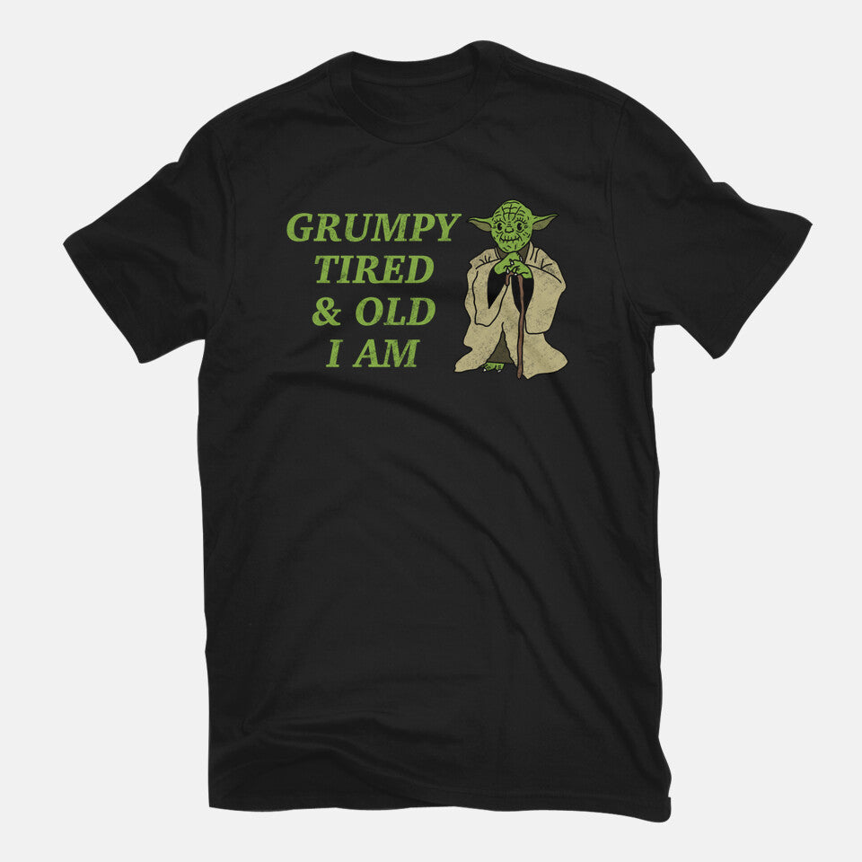 Grumpy Tired And Old