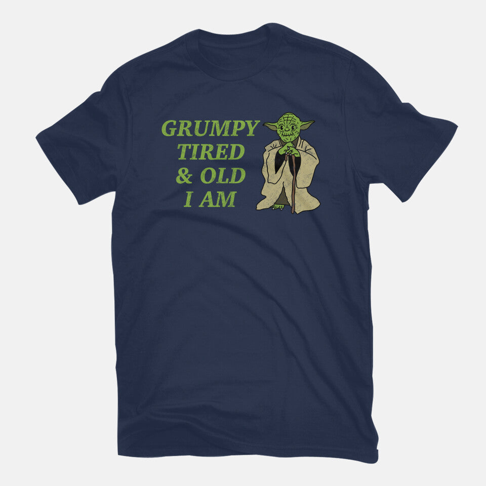 Grumpy Tired And Old