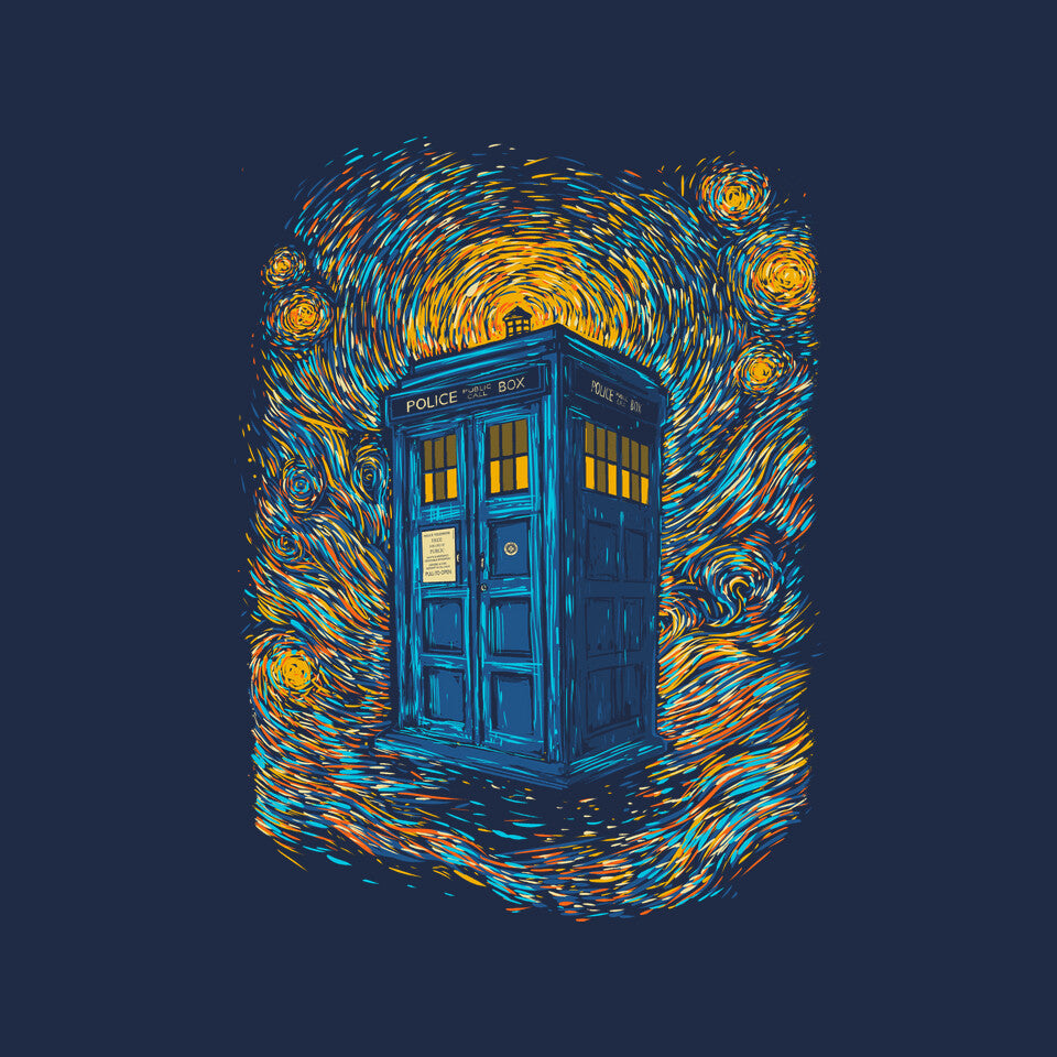 Starry Night Blue Box