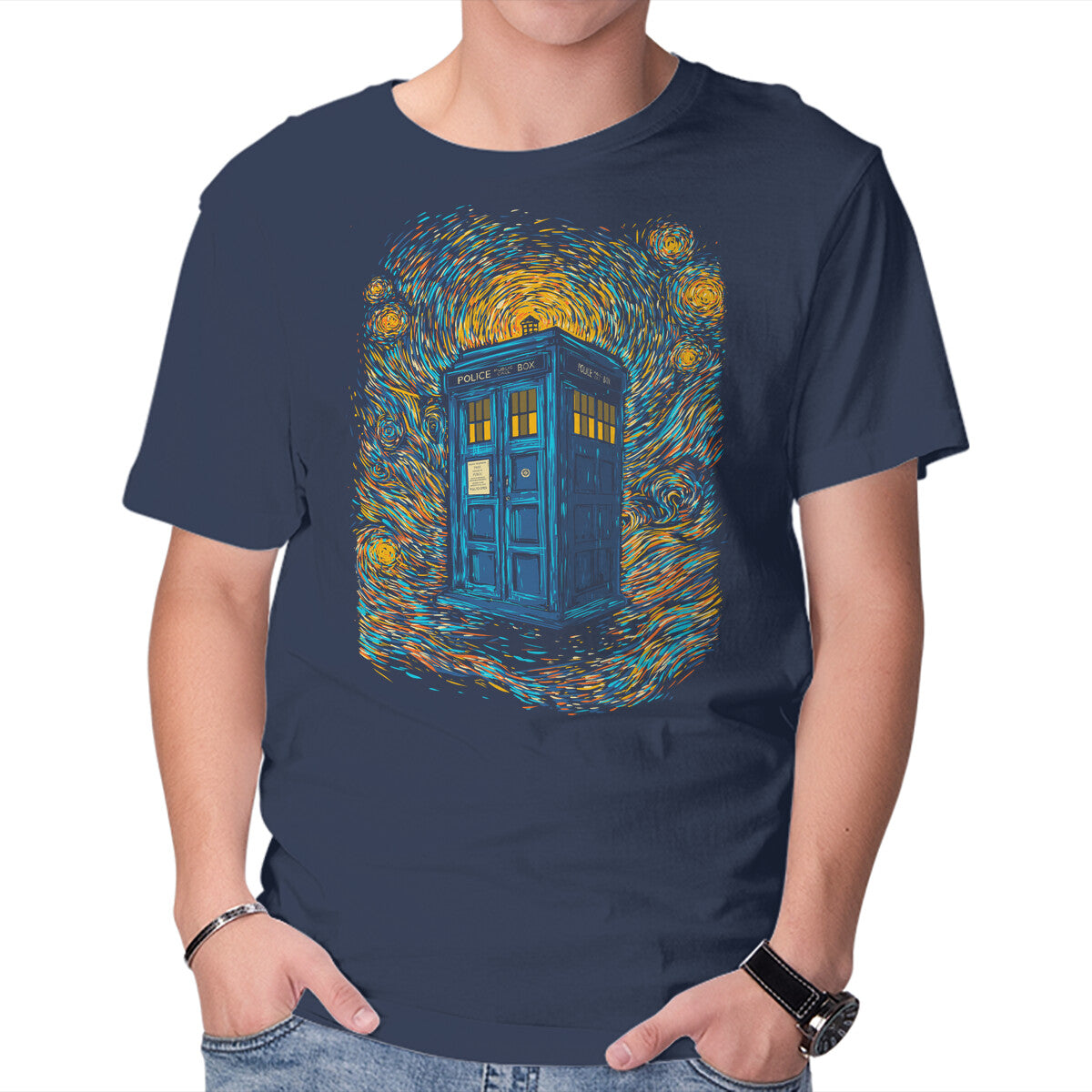 Starry Night Blue Box