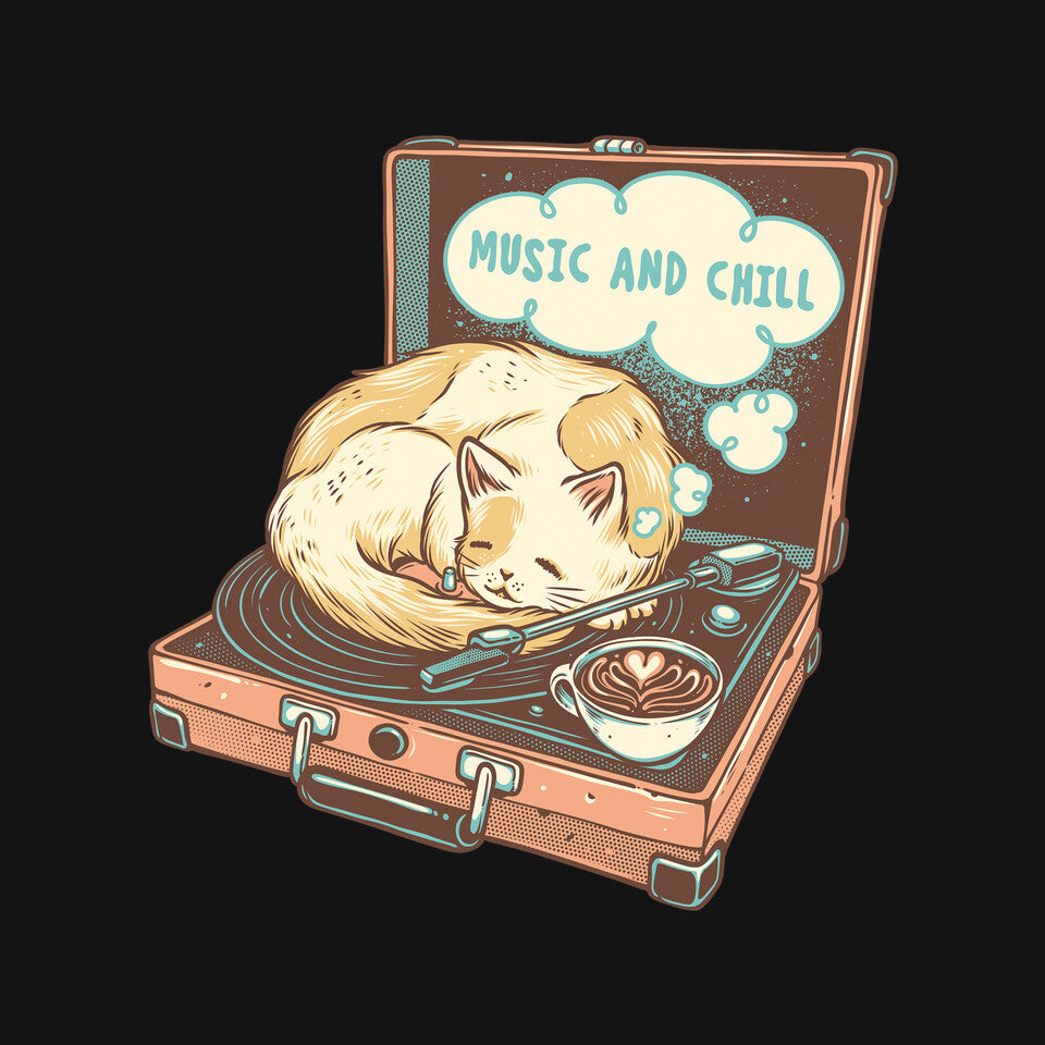 Music And Chill Cat