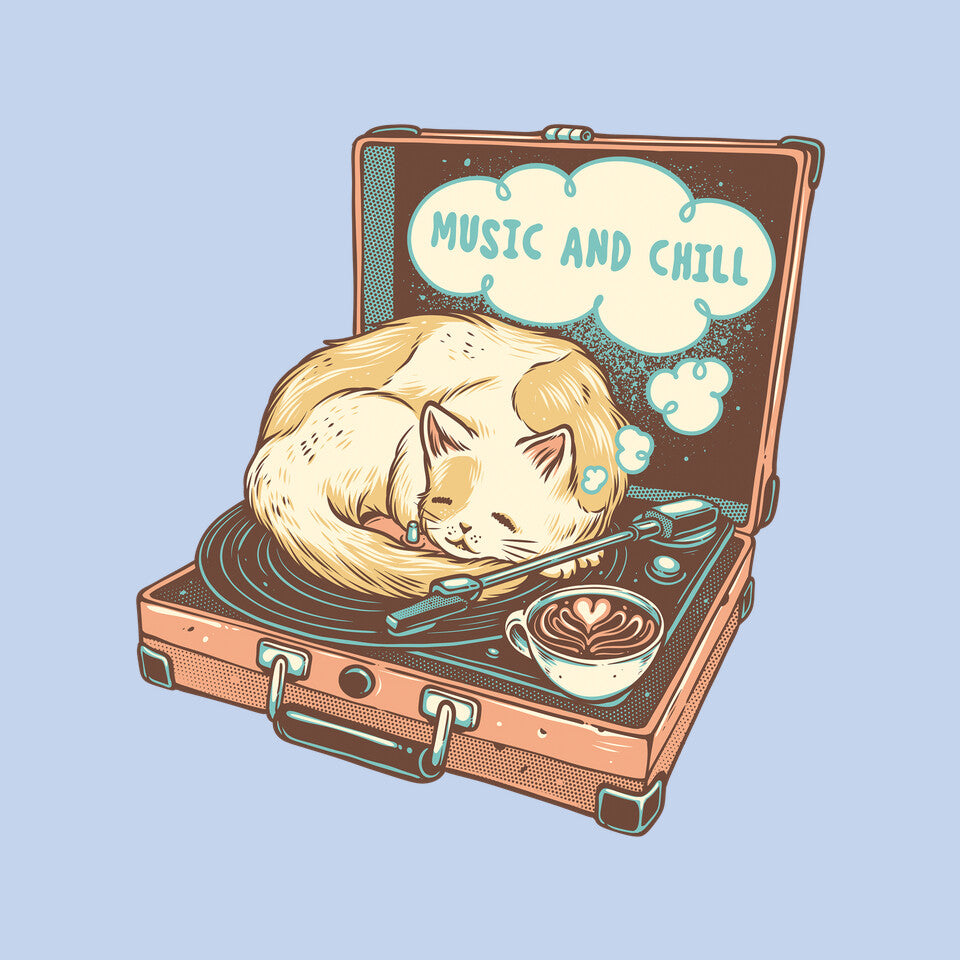 Music And Chill Cat