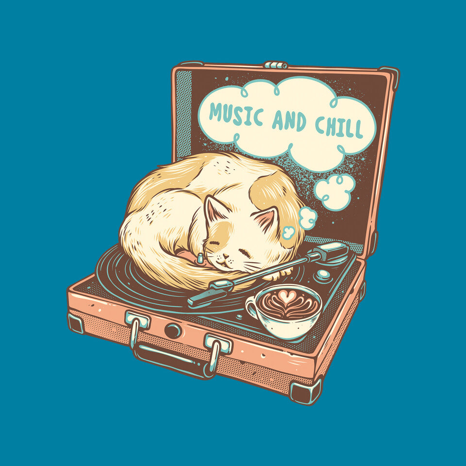 Music And Chill Cat