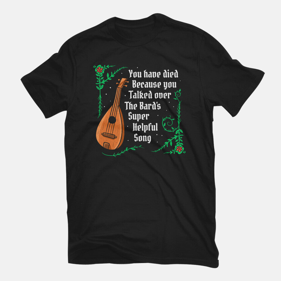 Talking Over The Bard