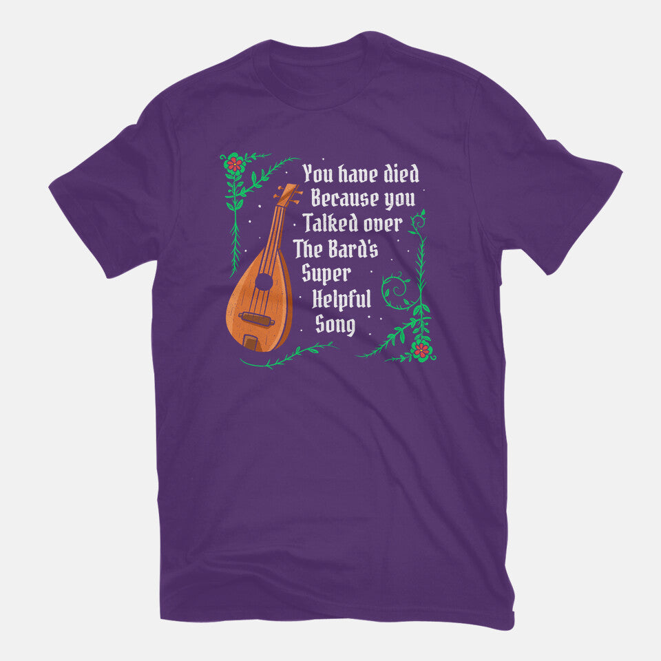 Talking Over The Bard