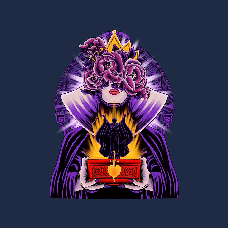 Dark Queen Flower Face