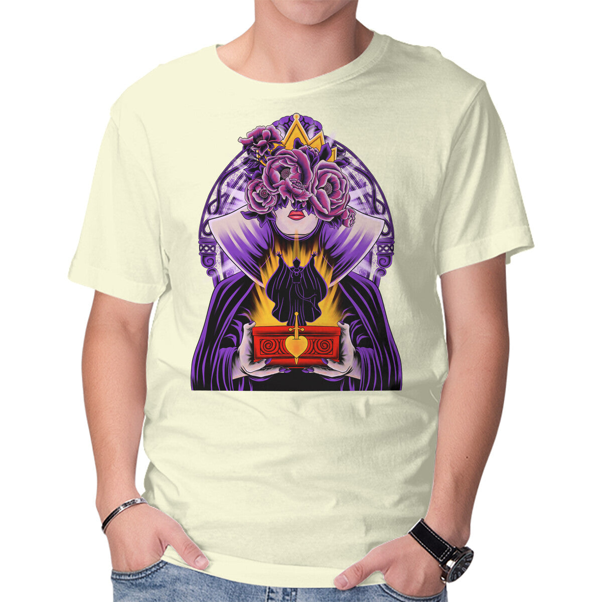 Dark Queen Flower Face