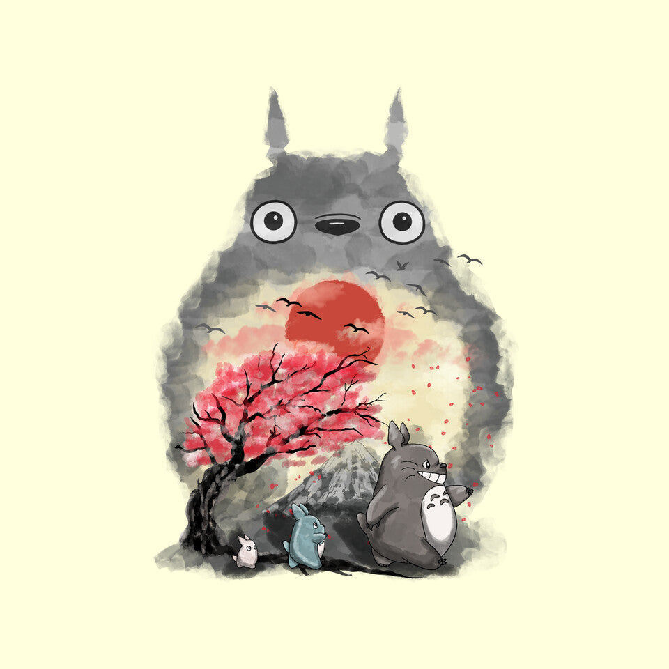 Totoro Japan Cherry Blossom