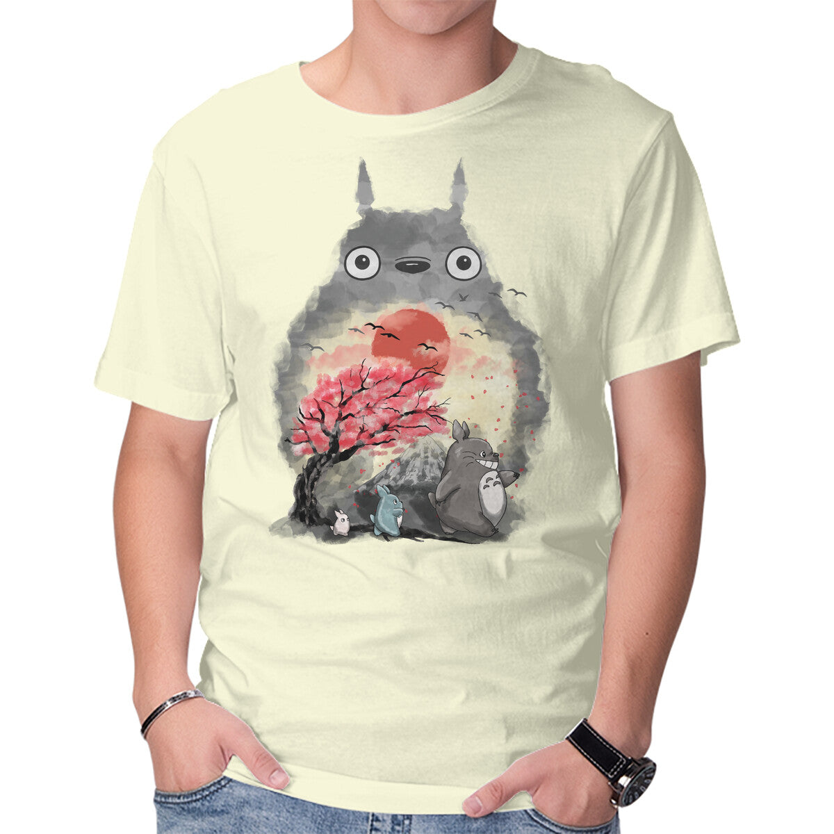 Totoro Japan Cherry Blossom
