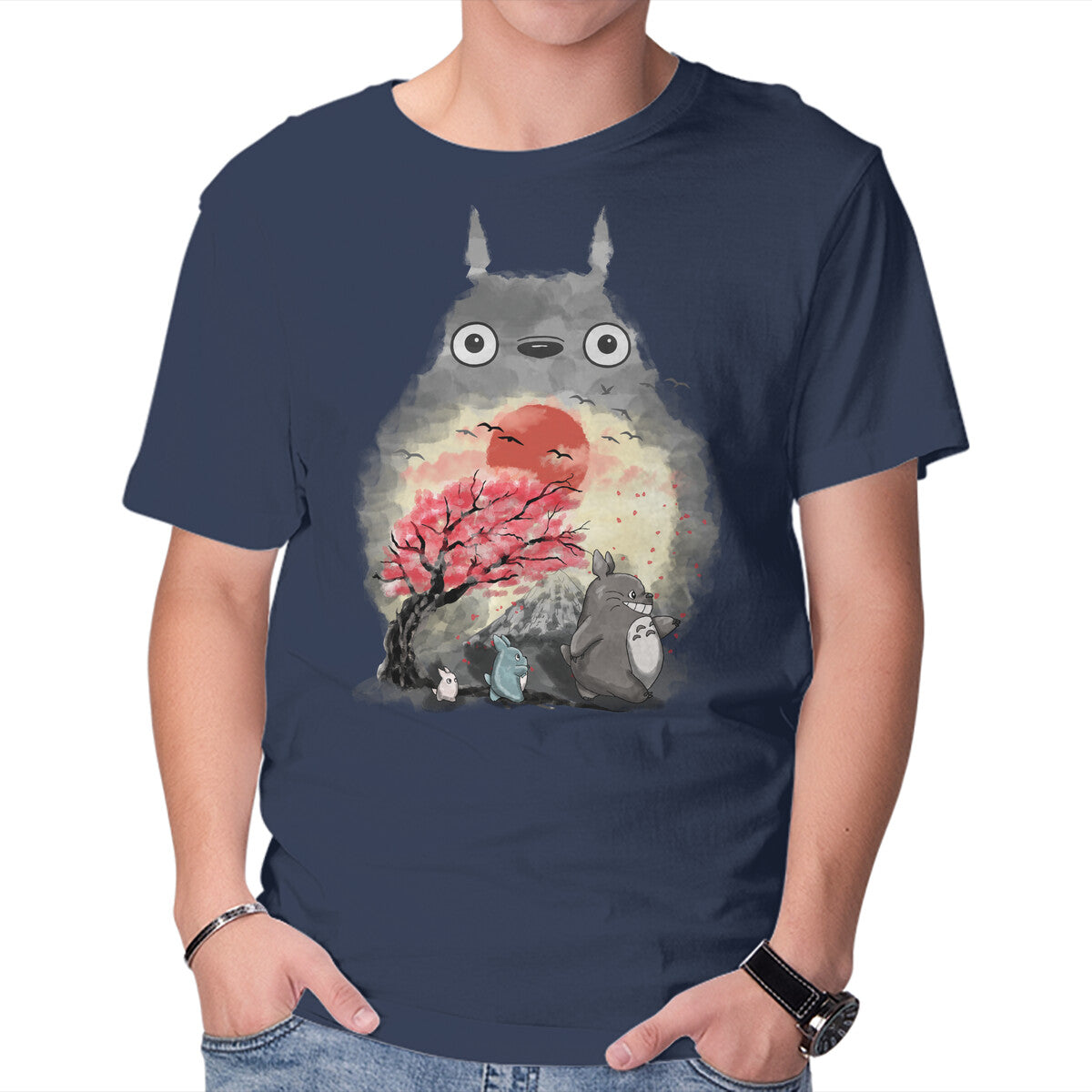 Totoro Japan Cherry Blossom
