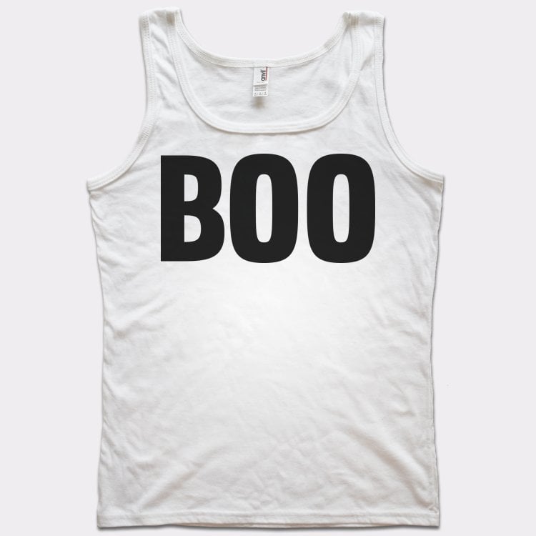 Boo Halloween Word Graphic