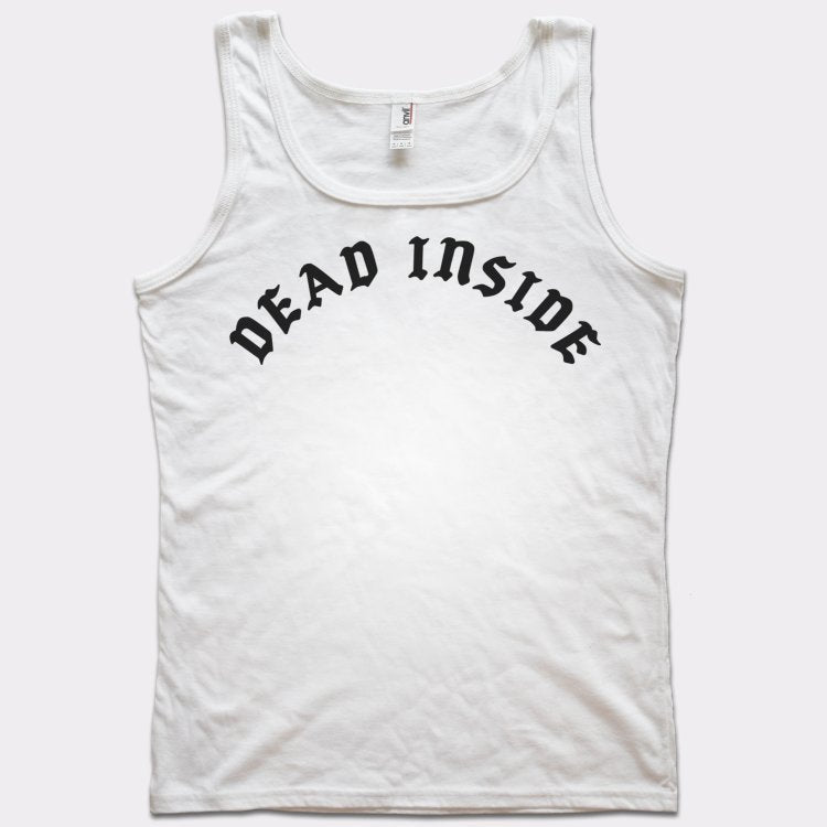 Dead Inside Gothic Font Sarcastic Emo Quote