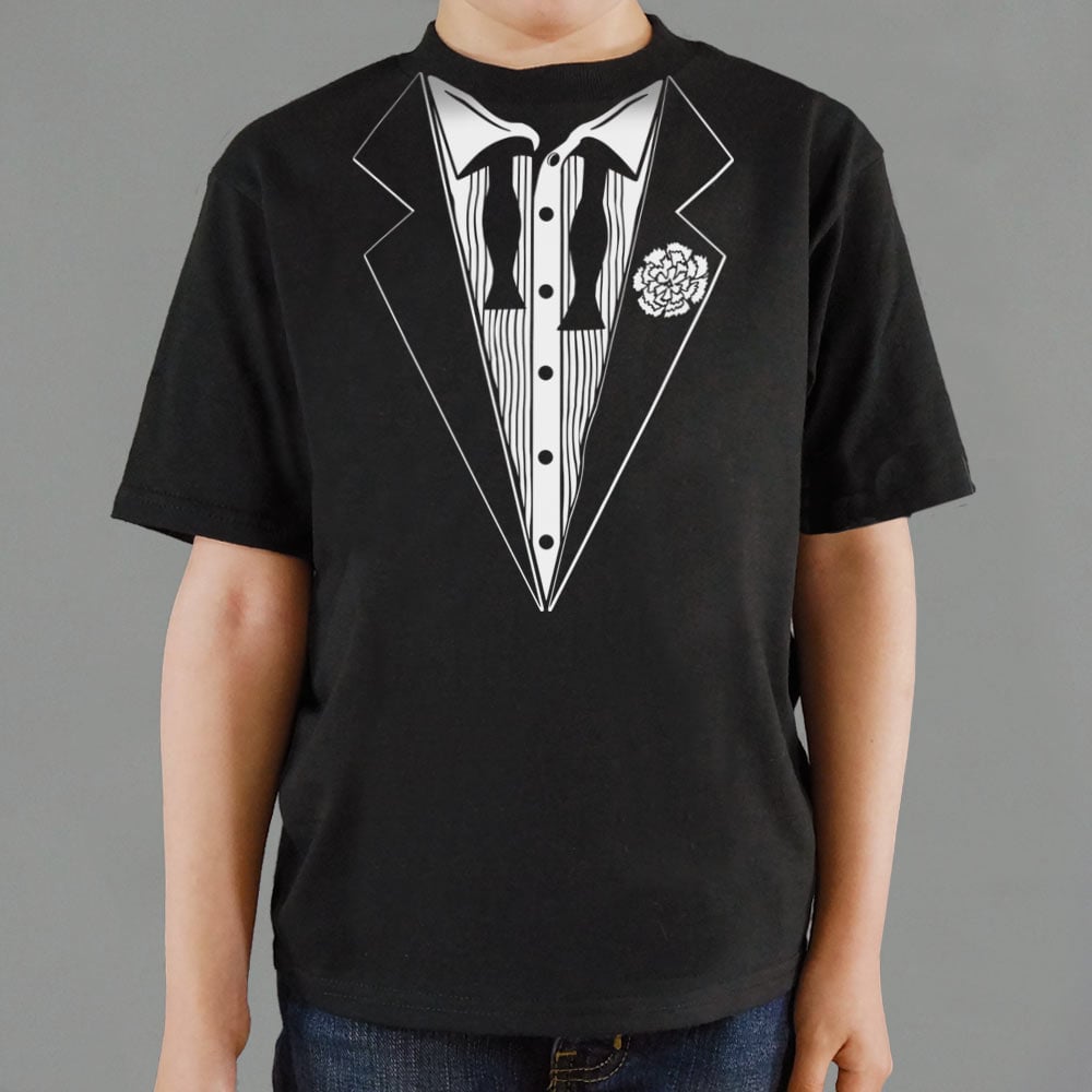Hangover Tuxedo Crooked Bow Tie Costume Print