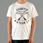 Quidditch Team Crossed Broomsticks Emblem