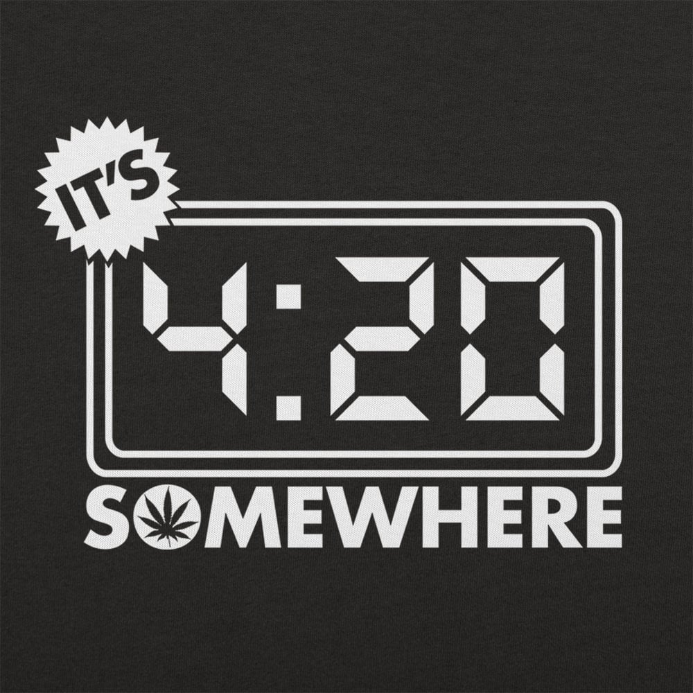 It's 4:20 Somewhere Digital Clock