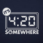 It's 4:20 Somewhere Digital Clock